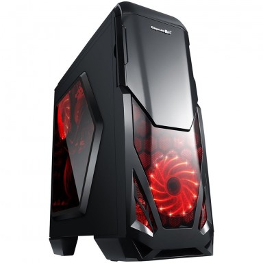 Calculator Gaming Intel Kaby Lake i7-7700 pana la 4.2GHz, 16GB DDR4, HDD 2TB + SSD 240GB, nVidia GTX1060 6GB GDDR5, DVDRW, Carcasa Gaming Segotep